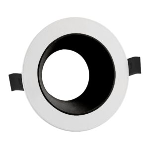 Spot LED rotund incastrat, 10 W, IP20, alb/negru, AZELYA-1 Horoz
