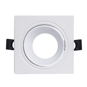 Spot LED patrat incastrat, 10 W, IP20, alb, AZELYA-2 Horoz