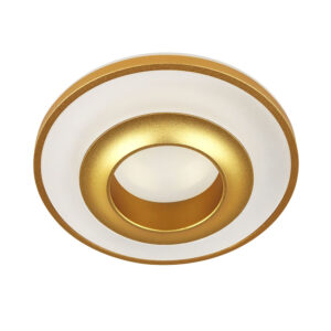 Spot LED rotund incastrat, 10 W, IP20, auriu, BEGONVİL Horoz