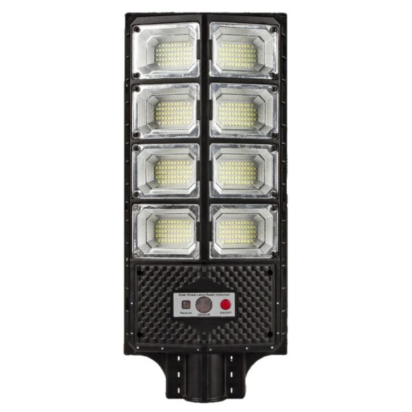 Corp de iluminat stradal, cu panou solar si senzor, 40W, 6400K, 400lm, 3.6Ah, IP65, cu telecomanda Compact Pro Horoz
