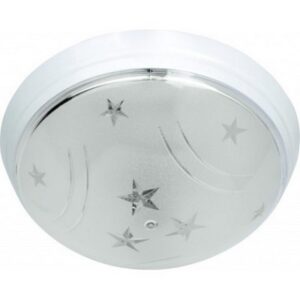 Plafon din plastic 'UFO YILDIZ' 'alb' Е27. 1х26W. 400-022-101