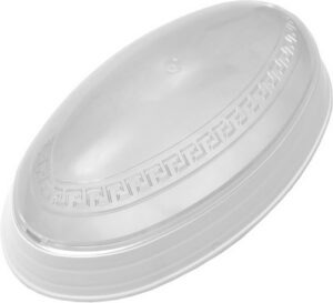Plafon din plastic. Е27 'О-001'. alb