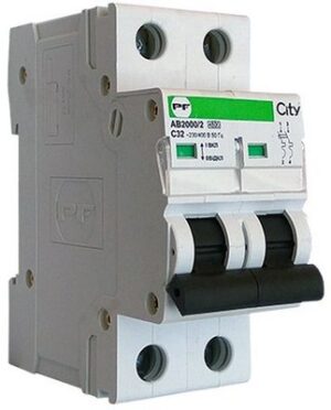 Intrerupator automat 2P. 16A. 4.5kA. curba C. CITY Promfactor