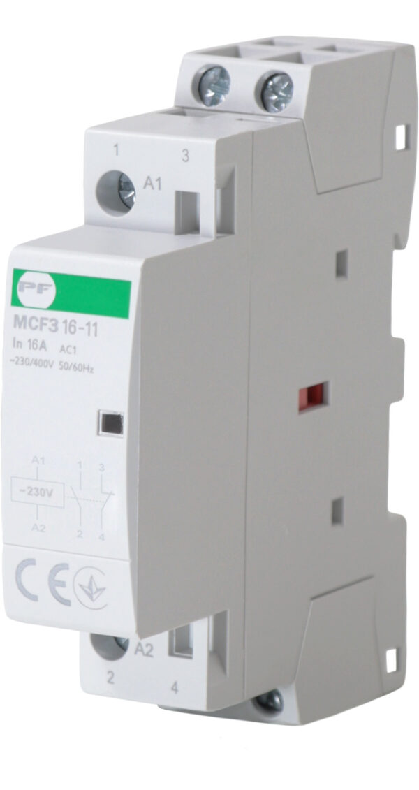 Contactor modular, 2Р, 16А, 1NO+1NC, 230 V, Promfactor