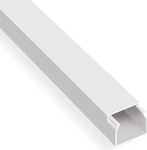 Canal cablu PVC, 25 x 25 mm, alb, Neomax