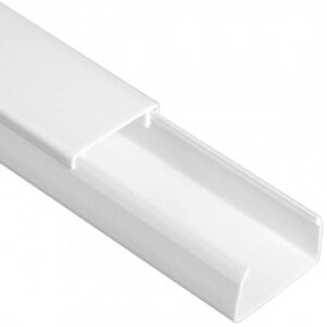 Canal cablu PVC, 40 x 25 mm, alb, Neomax
