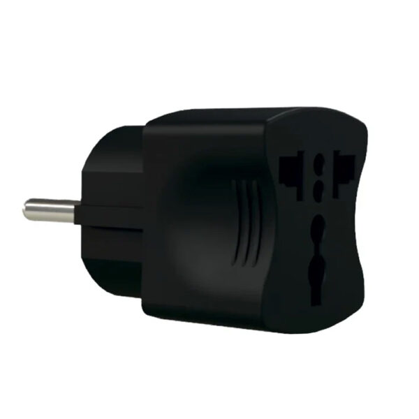 Fisa adaptor de la UK/HK la Eu, 16A, negru, Neomax