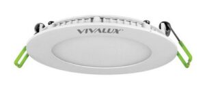 Spot incorporabil SMD LED. 6W. 4000K. 400Lm. slim. 'rotund' Vivalux