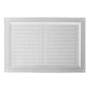 Grila de ventilatie VR2517 Europlast. 250 x 170 mm. PVC. Alb