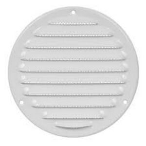 Grila de ventilatie metalica MR125 Europlast. D 125 mm. Zincata.