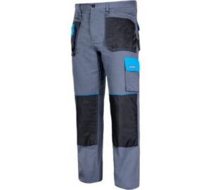 Pantaloni de lucru. bumbac. 190g/m2. gri.-bleu. XL-188-102 / L4050456