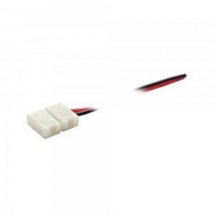 Conector p/u banda LED. clema-cablu 15cm. 8mm. SMD35x28. 'cut x 10buc'