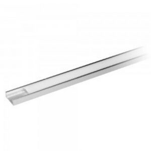Profil din aluminiu.  p/u banda LED. aplicat. 2m. 4 clipse. 4capace