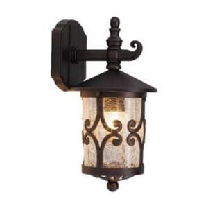 Felinar de gradina JARDIN VIVALUX. Directionat in jos. Pe perete. Nuanta de cafea. 1 x E 27. 60 W