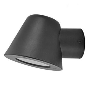 Aplica de perete impermeabil OSAKA Vivalux. Directionat in jos. Negru. IP44. 115 x 108 x 150 mm.