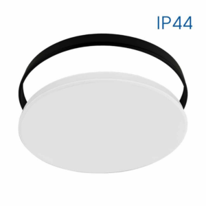 Corp de iluminat pentru tavan, 24 W, 4000 K, 1900 lm, IP44, alb/negru, SIRI Vivalux