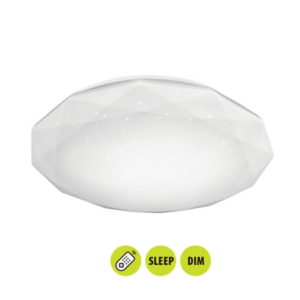 Corp de iluminat pentru tavan cu telecomanda, 36 W, 3000-6400 K, 2880 lm, JEWEL Vivalux