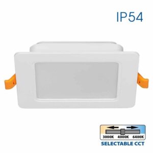 Spot LED incastrat, 9 W, 3000-6400 K, 770 lm, alb, IP54, KAPI Vivalux