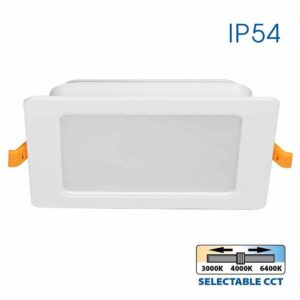 Spot LED incastrat, 12 W, 3000-6400 K, 1050 lm, alb, IP54, KAPI Vivalux