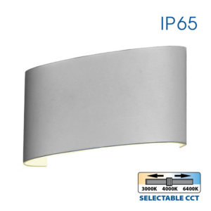 Corp de iluminat pe perete, 6 W, 3000-6400 K, 460 lm, IP65, alb, ARUBA Vivalux