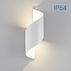 Corp de iluminat pe perete, 10 W, 4000 K, 600 lm, IP54, alb, APOLLO Vivalux