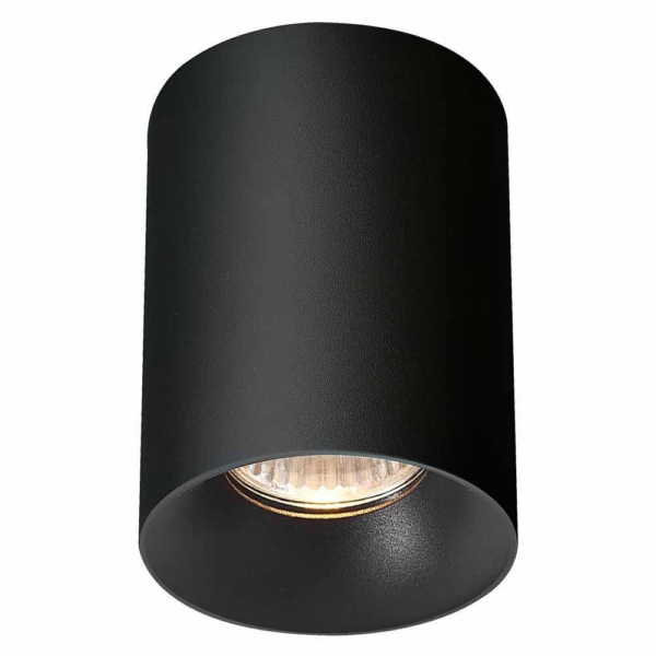 Plafoniera LED, max. 35 W, GU10, negru, IP20, NIKOS Vivalux