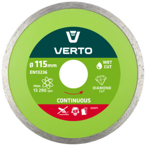 Disc diamant continu 115x22.2 mm Verto