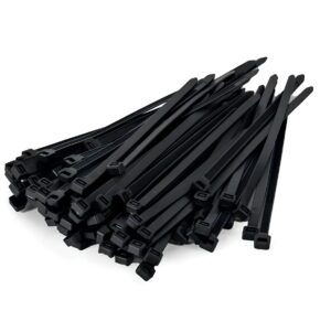 Coliere nailon negre, 3,6 x 250 mm, Cupra