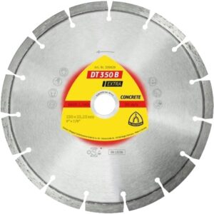 Disc diamantat segmentat DT350B Klingspor. 230 x 22.2 mm.