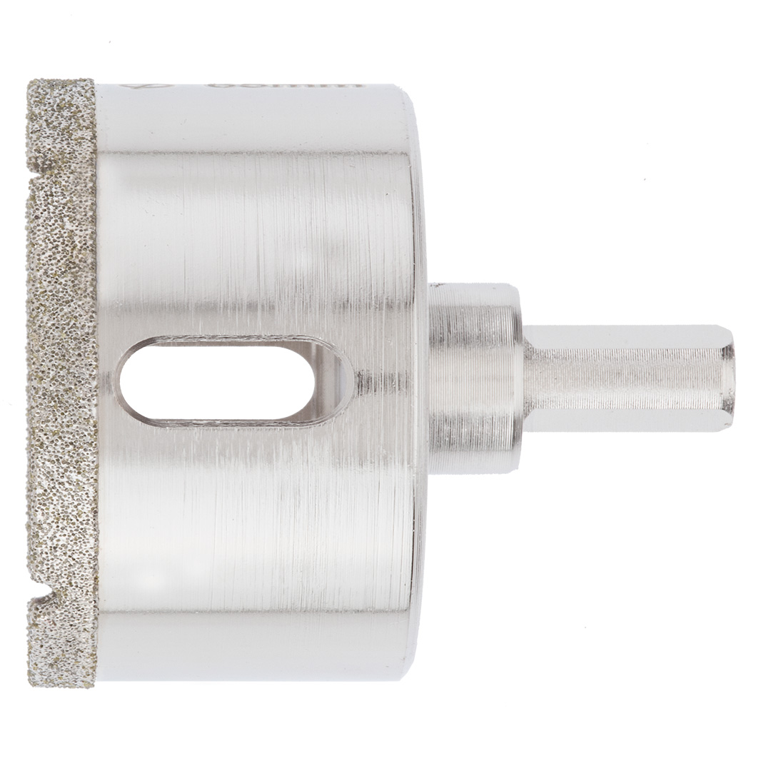 Burghiu diamantat pentru placi ceramice 57H294 Graphite. 53 mm.