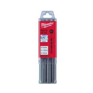 Burghiu pentru metal HSS-R DIN338 Milwaukee. 7 x 109 mm. 10 buc.