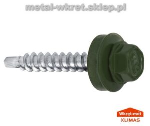 surub auto-foraj pentru acoperisuri WFD-4.8x25 verde 6020 '250buc'