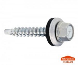 Surub autoforant pentru acoperis, WFOC, 4.8 x 19 mm, galvanizat, (250 buc), Wkret-Met