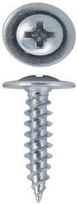 Surub cu cap plat 4.2x19 p/u metal 0.9mm. zincat '100buc' METRIC