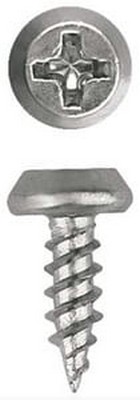 Surub 3.5x11 p/u met.-met. pina la 0.9mm. zincat '100buc' METRIC