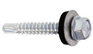 Surub pentru tigla metalica, autoforant cu saiba WFOC Wkret-met. Lemn/ Metal. 4.8 x 35 mm. 250 buc.