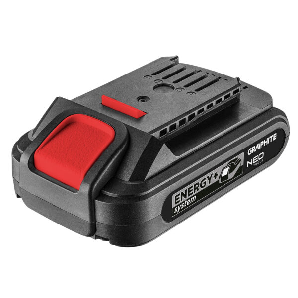 Acumulator Energy+ 58G001 Graphite. Li-Ion. 18 V. 2.0 Ah.