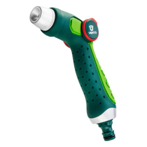 Pistol de stropit Verto. Jet reglabil cu debit reglabil. Plastic/ cauciuc.