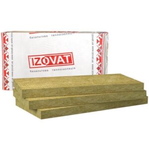 Vata minerala, 10x60x100cm, 135kg/m3, OBIO, 2buc/cut-1.2m2