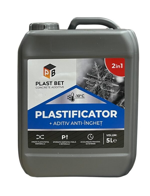 Plastifiant, 2in1, antiinghet, 5L