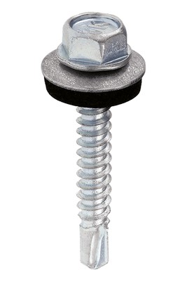 Surub pentru tigla metalica, autoforant cu saiba WFOC Wkret-met. Lemn/ Metal. 5.5 x 32 mm. 250 buc.