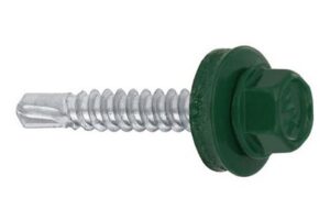 Surub autoforant pentru tigla metalica, WF, 4.8 x 19 mm, verde inchis, 250 buc, Wkret-Met