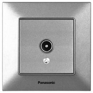 Priza telefonica ordinara (RJ11 cat3) Arkedia Slim Panasonic. Alb