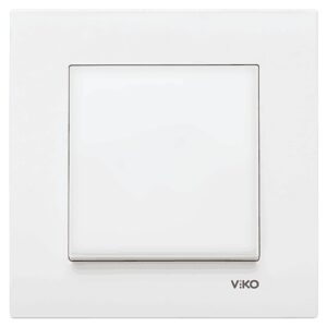 Intrerupator simplu, alb, Каrrе Viko
