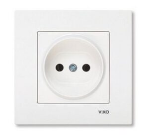 Priza fara impamintare Karre Viko by Panasonic. Alb