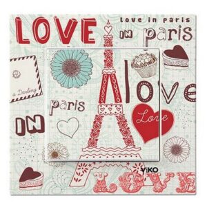 Intrerupator Karre Cities cu o clapa "Paris"