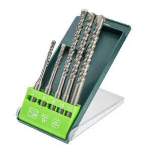 Burghiu pentru beton SDS Plus 5. 6 x 110 mm / 8. 10. 12 x 160 mm. x 5 buc Verto