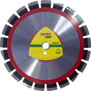 Disc diamantat segmentat, pentru taiere beton DT350AB EXTRA Klingspor. 350 x 3.2 x 25.4 mm.