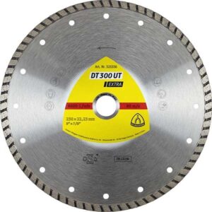 Disc diamantat continuu universal EXTRA DT300UT Klingspor. 230 x 2.5 x 22 mm.