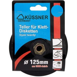 Disc de cauciuc elastic pentru polizor unghiular Hardy. Subtire. 125 mm.